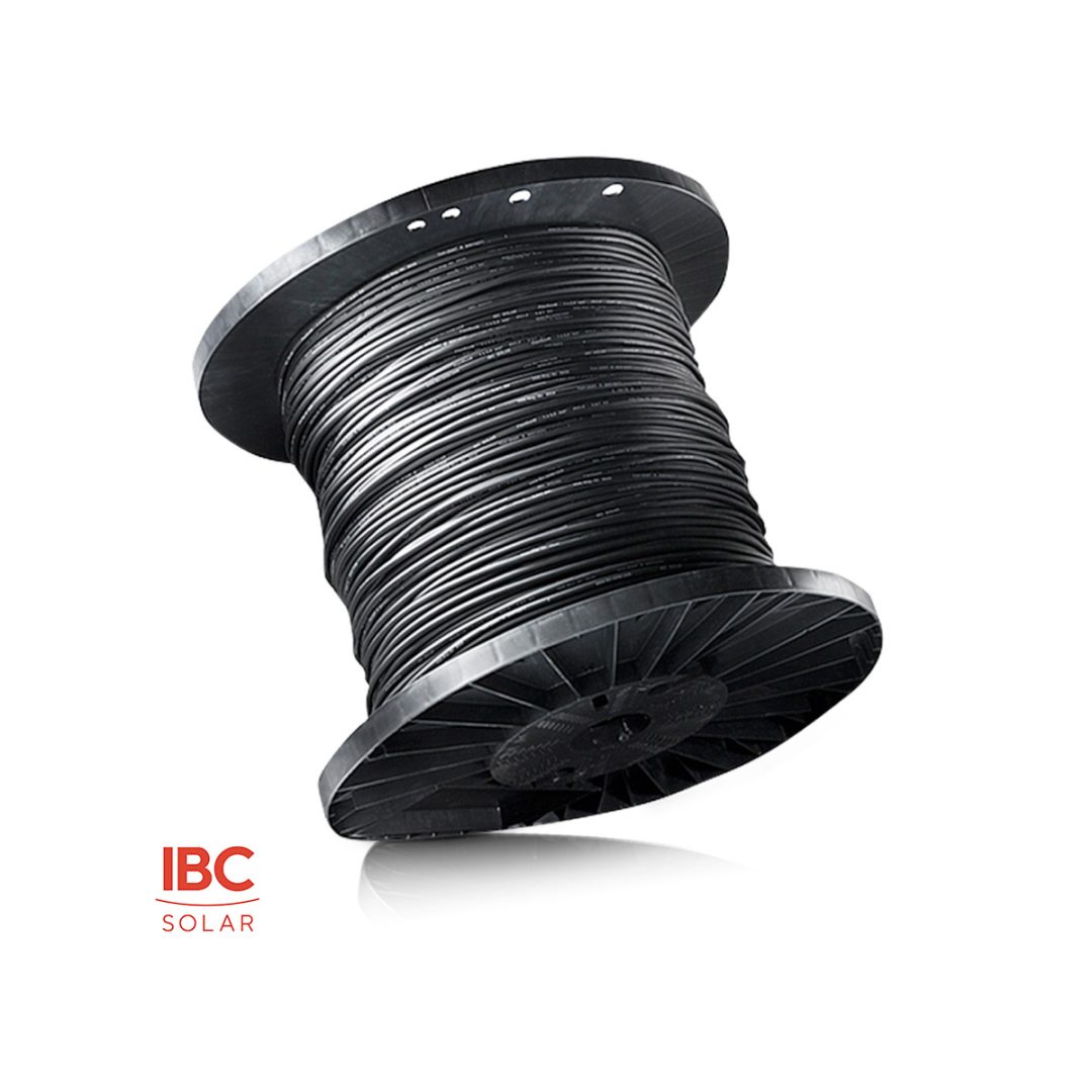 IBC FlexiSun 1x6mm² black 500m